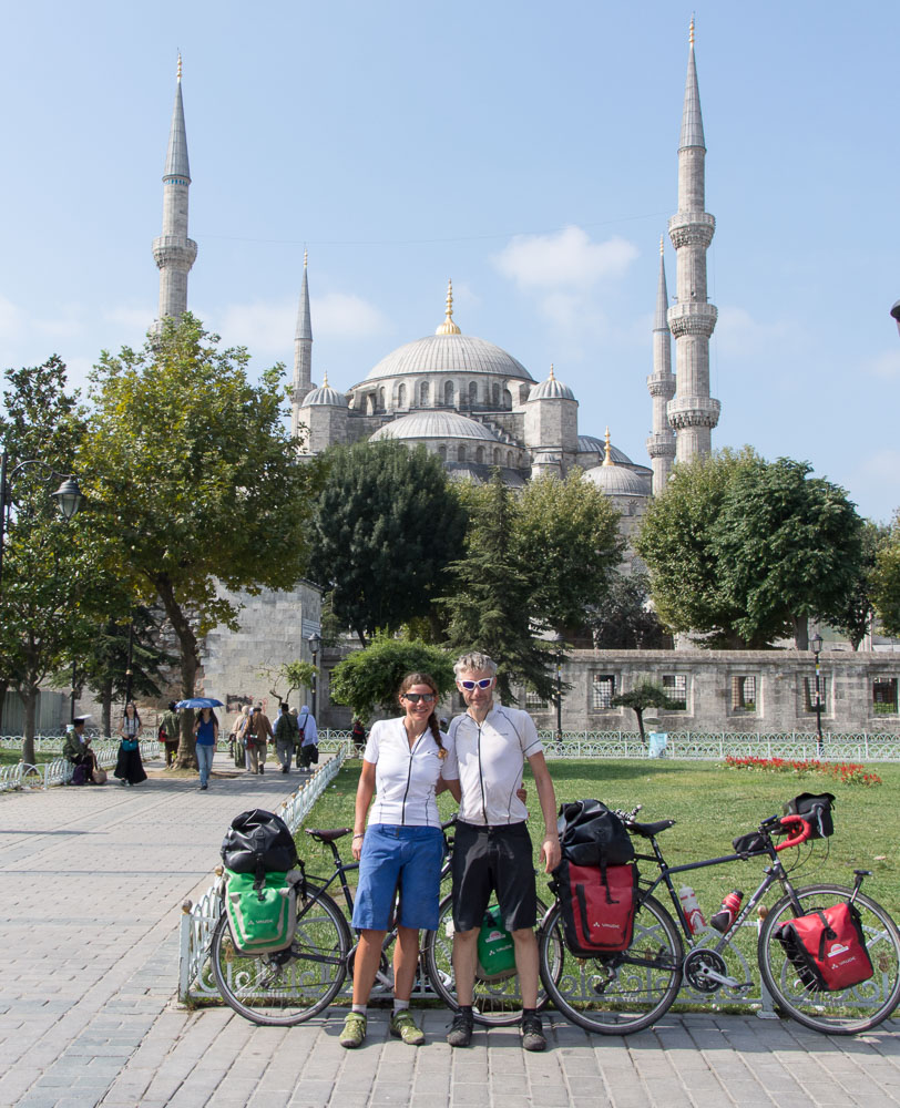 cycling into Istanbul