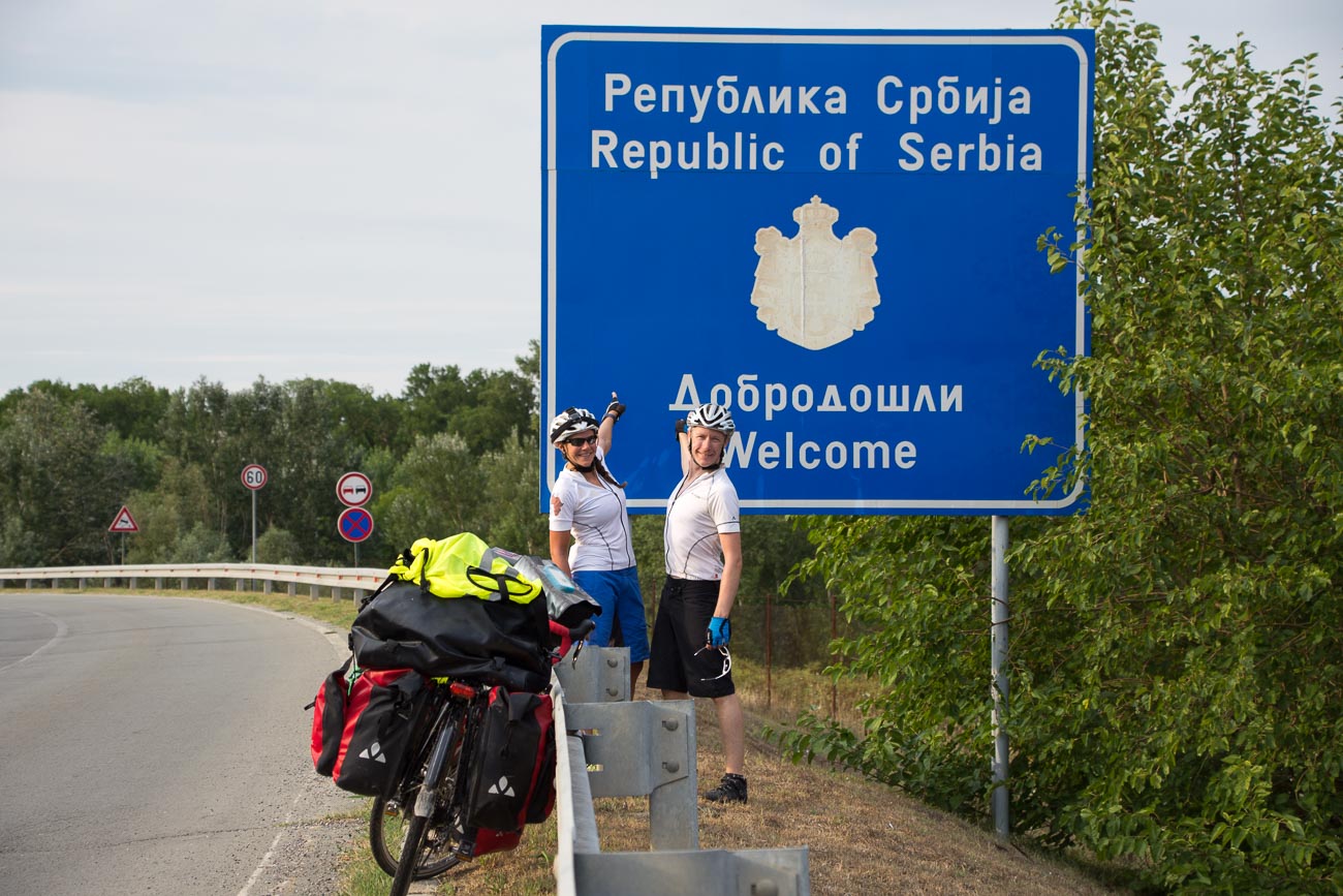 Serbia border crossing