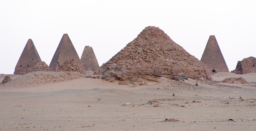 The pyramids at Jebel Barkal, Karima