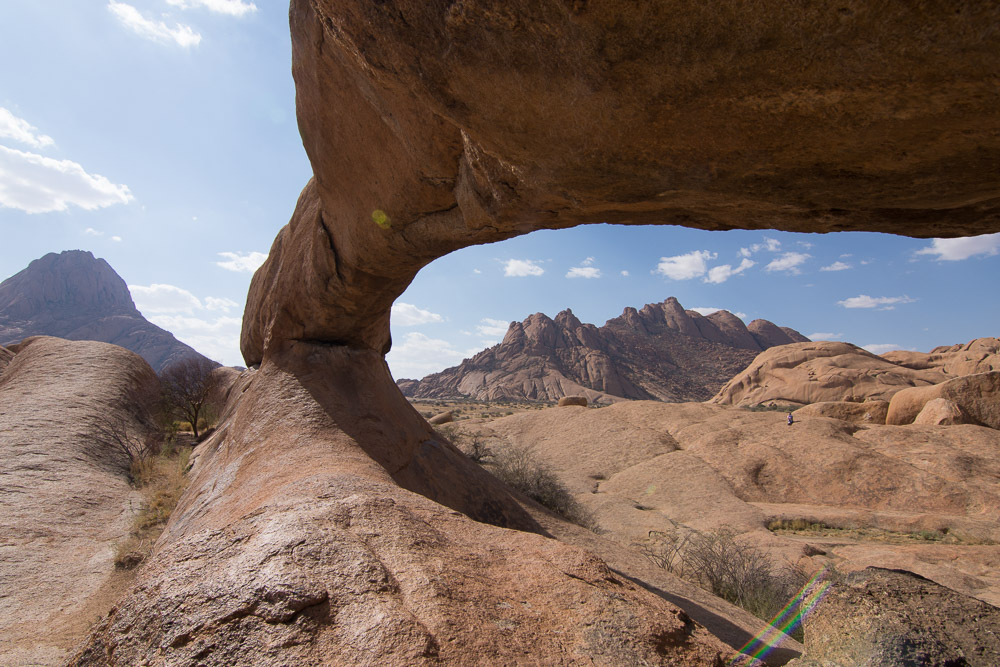 Rock arch at Spitzkoppe