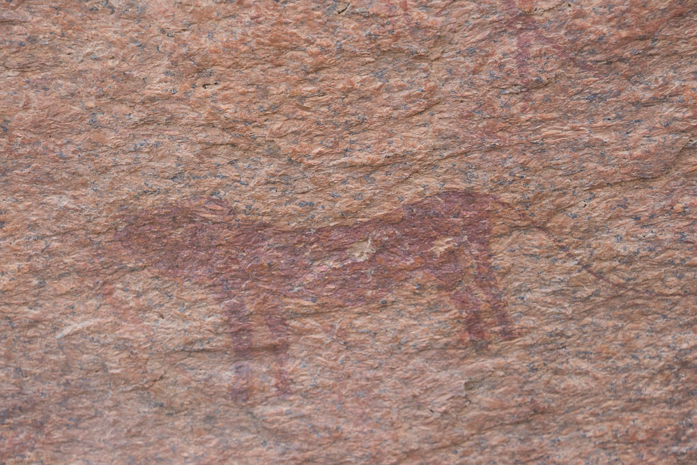 Spitzkoppe cave paintings